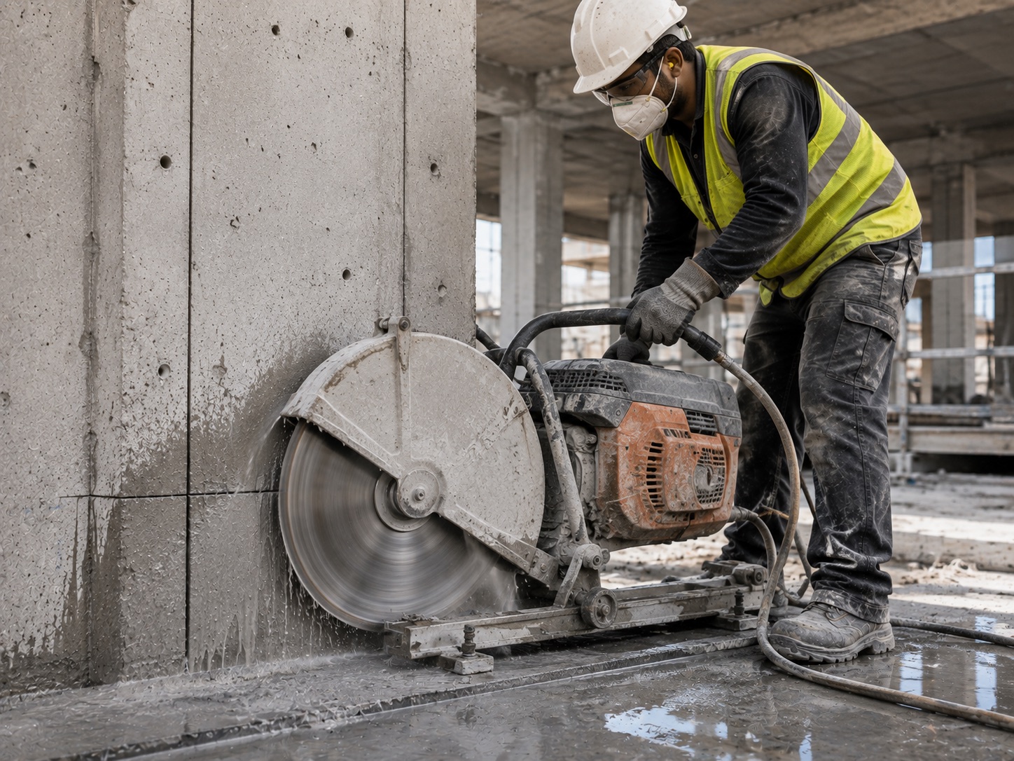 RCC Saw Cutting